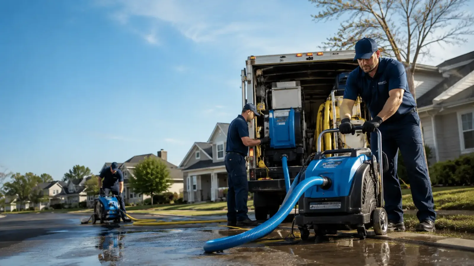 Flood Damage Cleanup in Strunk, KY